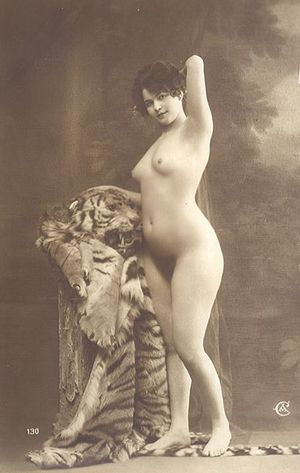 Vintage nude