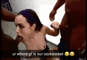 your gf is a free use slut for them