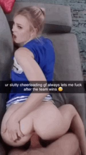 your gf gives him a reward for winning…