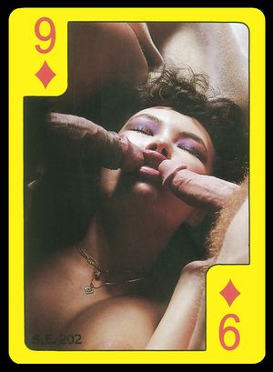 Kristara Barrington being debauched by two cocks