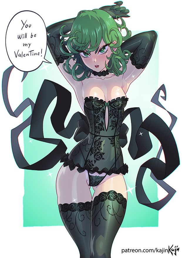 Tatsumaki's Valentines by kajinman