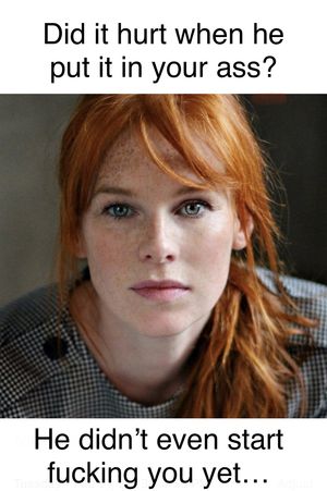 She rubs her clit while I cry from the pain