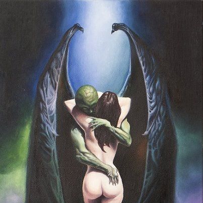 Horny vampire