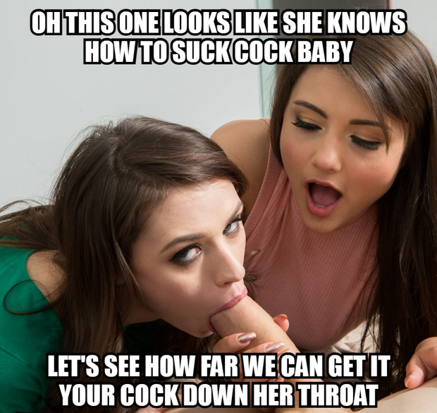 down her throat