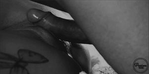 black and white porn