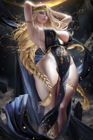 Queen Marika by Sakimichan