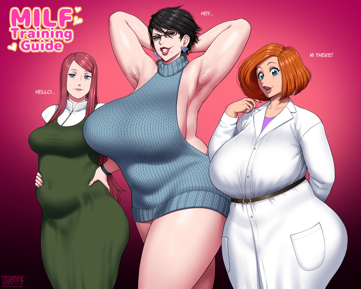 Chubby milfs, Fellatrix