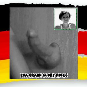 glory hole featuring eva braun caught watching men masturbating on camera 3 of 4
