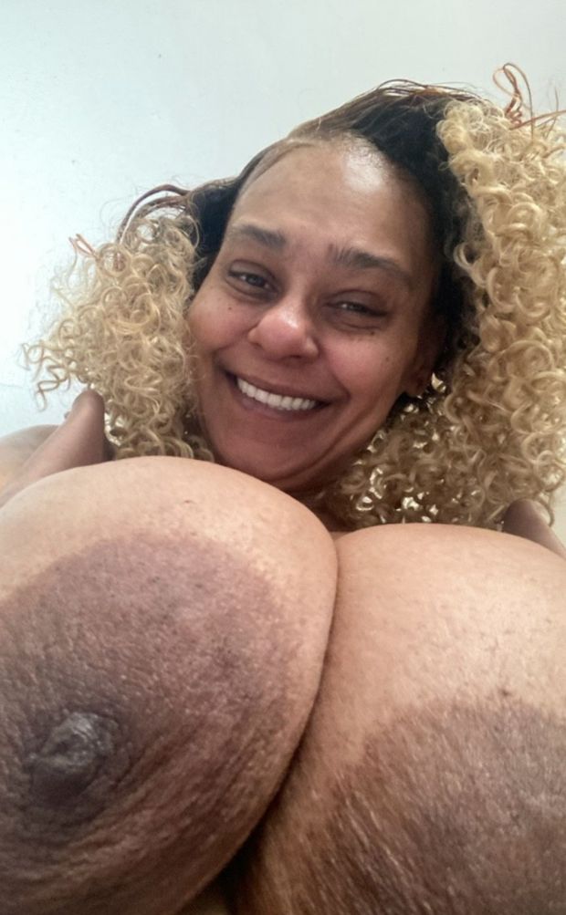 Huge black titties
