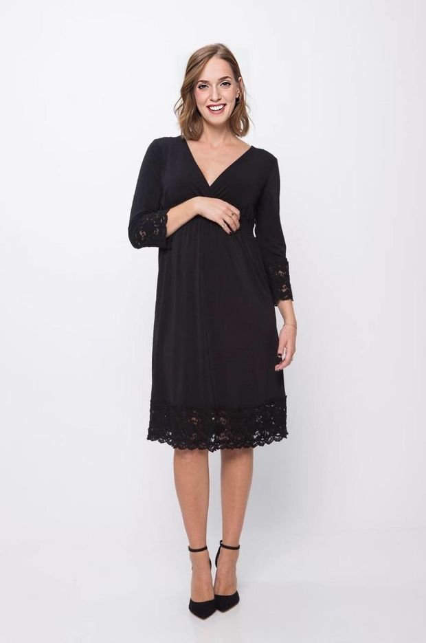 black dress