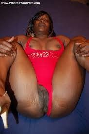 1Hot Black Granny showing that beautiful hairy pussy.