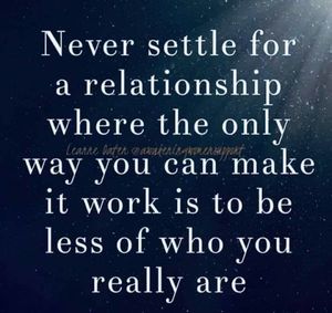 because that never ends well