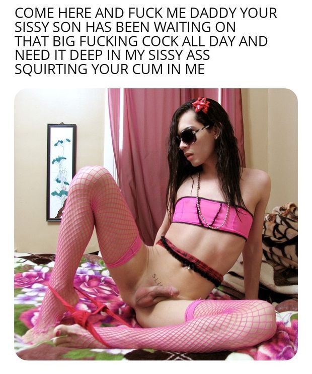 Sissy needs daddys COCK up his ass