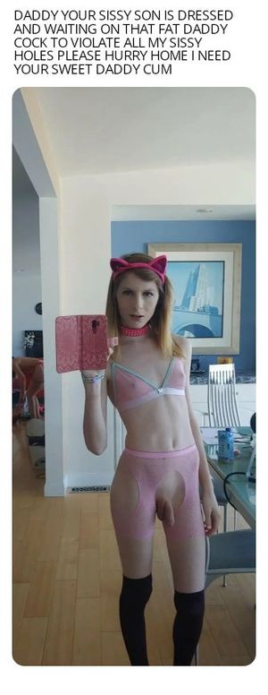 I need your cum daddy hurry home