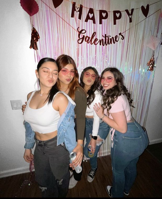 Got all her friends out matched