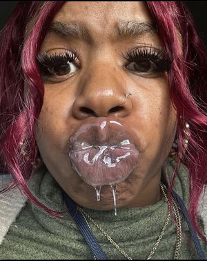 Oh she’s ready to slobber on some cock