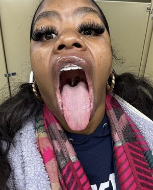 I’d stuff her mouth full