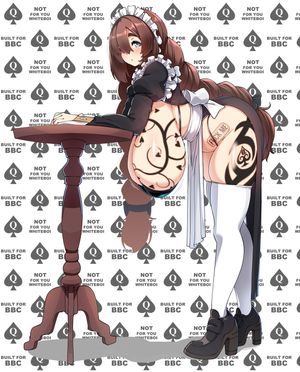 A voluptuous maid for Black bulls.