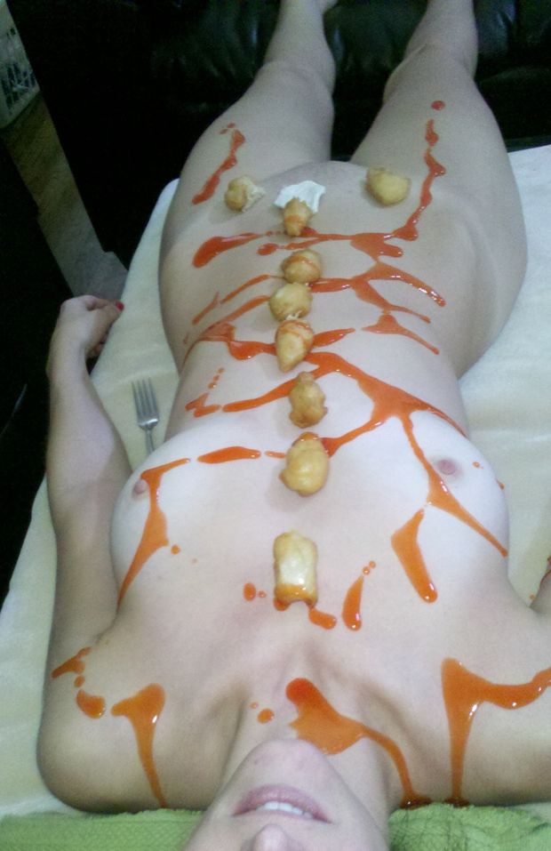 I hate sushi sooo... Sweet & Sour Chicken anyone?