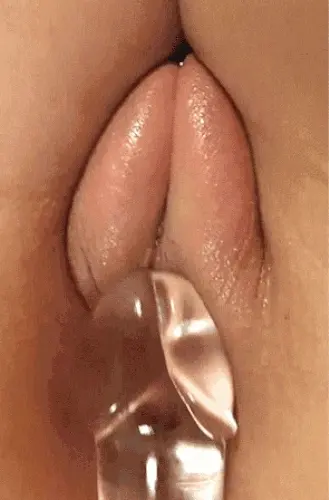 Glass dildo