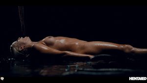 Deepthroating with an ahegao on HENTAIED