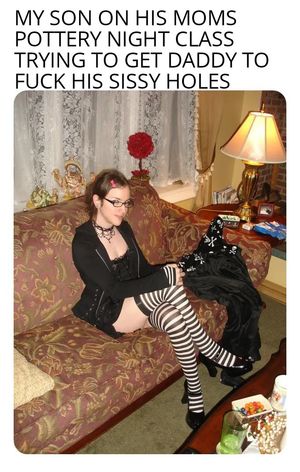 SISSY SON is trying to get get daddys cock