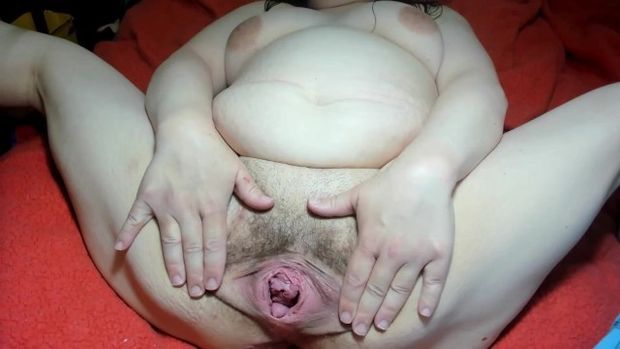 Fat Bitch with a worn out hairy snatch