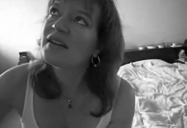 My actual mom, fucking whore!