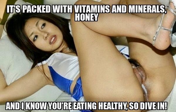 I love healthy eating, honey!