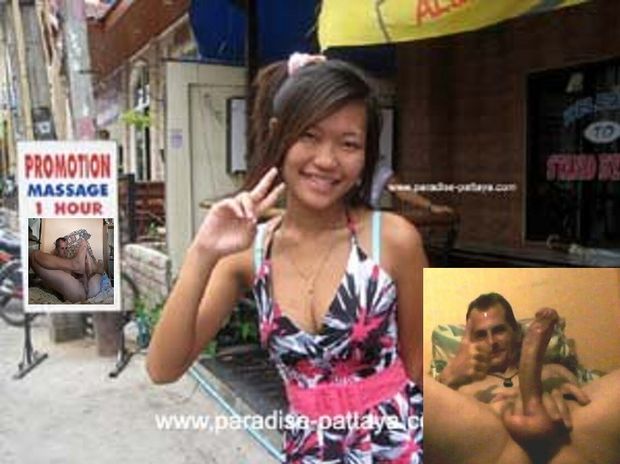 j ai fait gicler cette belle queue avec mes pieds a Pattaya