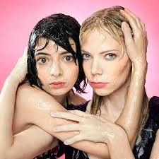 Kate and Riki slippery when moist