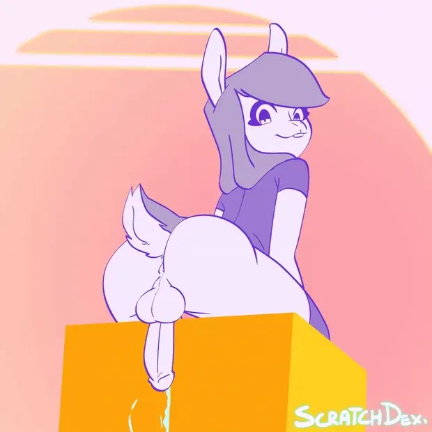 Sexy cumming furry