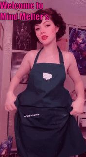 Since she started working at that coffee shop, she's been blacking out a lot.