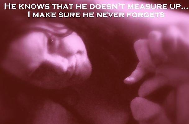 My husband doesn't measure up...so I fuck around