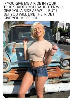 Give me a ride daddy