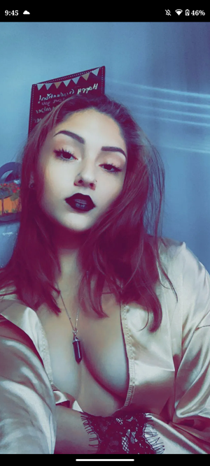 Henny black lipstick