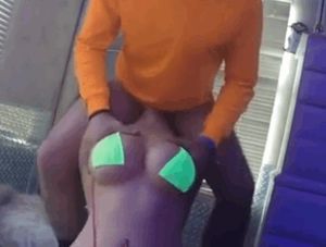 Bikini contestant swallows her 10th load