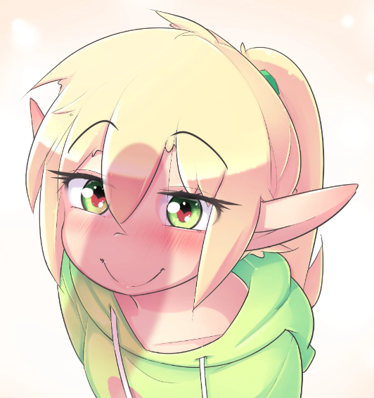 blonde femboy