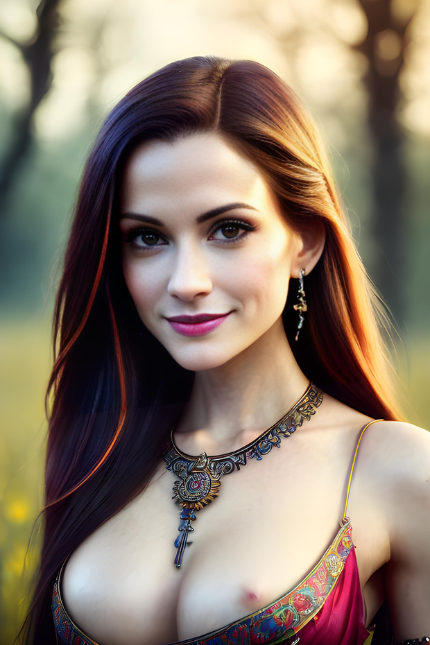 Dark-eyed beauty