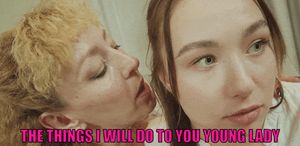 lesbian captions - sweet promises