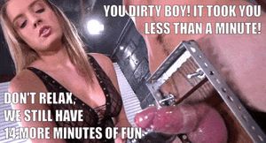 You tried to resist. It will be the longest quarter hour ever