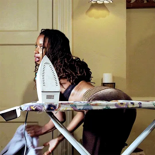 Shanola Hampton in her bra
