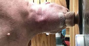 See I can feel it all the way down my throat