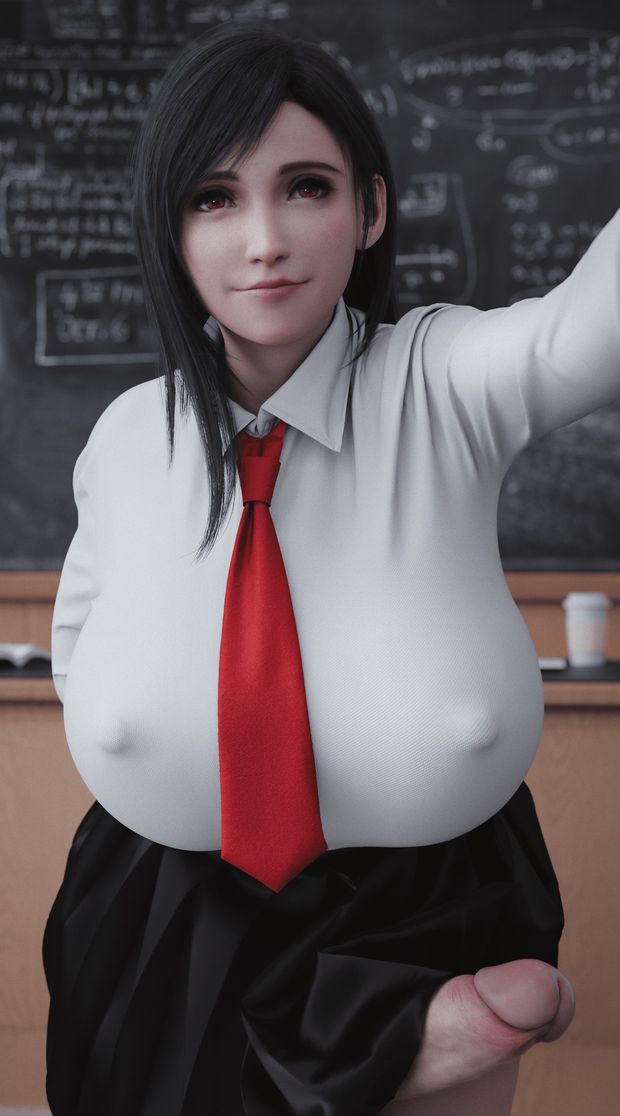 3D Futa. Hope the teacher is seeing my hard Dick