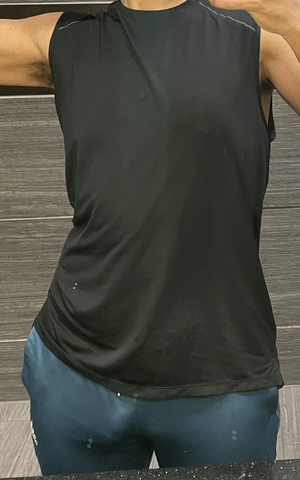 Freeballing selfie