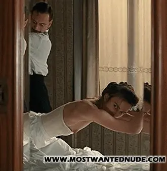 Keira Knightley Tits Out Spanking InA Dangerous Method Gif