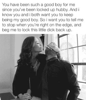 Please...lock me back up?