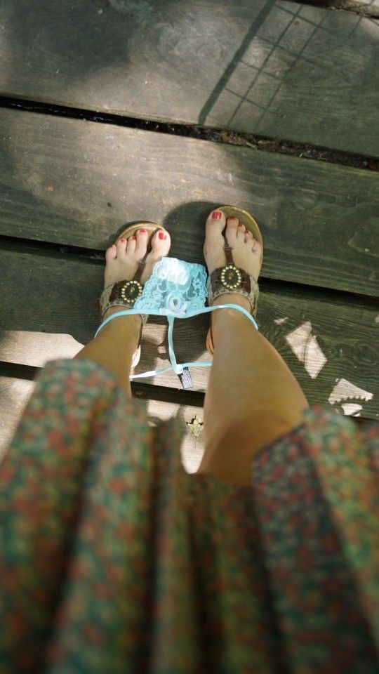 Naughty in public.