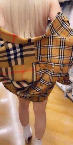 Big tits public reveal