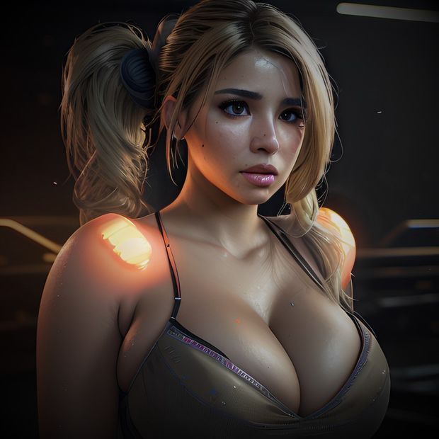sexy blonde for your eyes